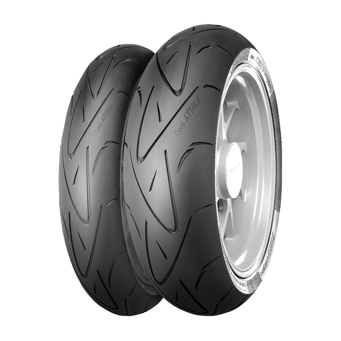 Pneumatico moto scooter CONTINENTAL CONTISPORTATTACK 130/70R16 61W TL F DOT22