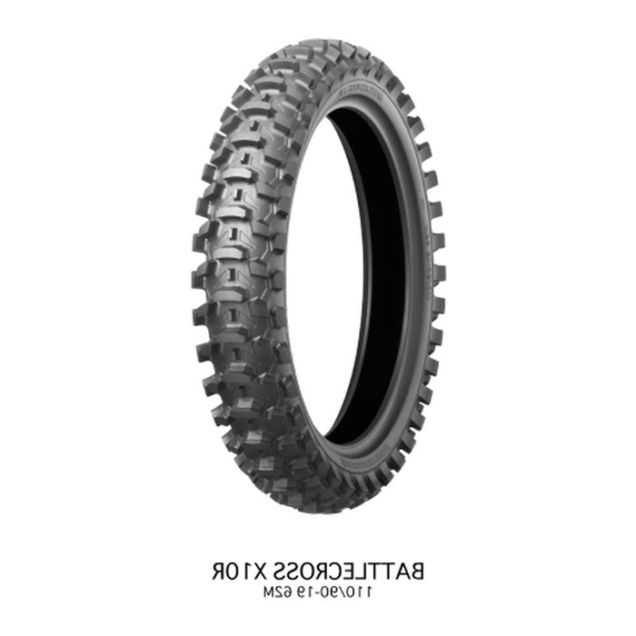 Pneumatico BRIDGESTONE BATTLECROSS X10 100/90-19 57M NHS R TT