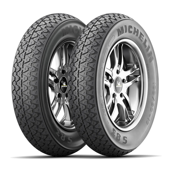 Pneumatico MICHELIN S83 100/90-10 56J F/R TL/TT DOT26