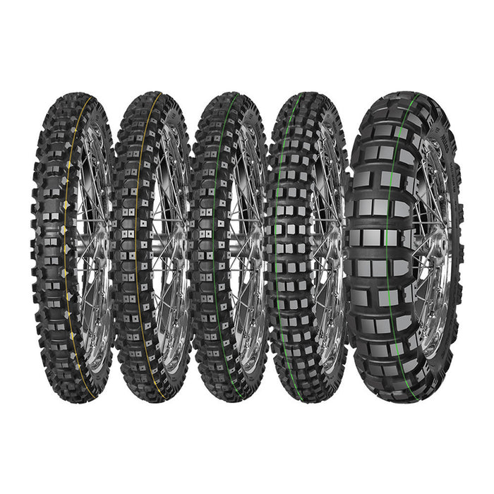 Pneumatico MITAS ENDURO TRAIL-RALLY PRO SUPER LIGHT VERDE 90/90-21 54R M+S F TT DOT26