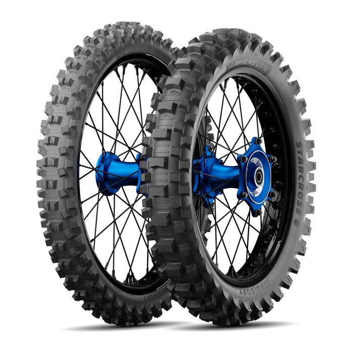 Pneumatico MICHELIN STARCROSS 6 MEDIUM SOFT 120/90-18 65M R TT DOT26