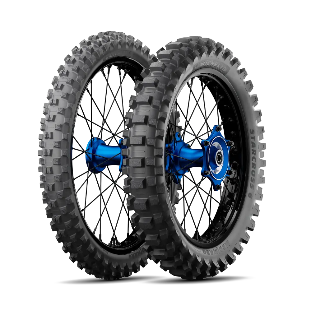 Pneumatico moto Michelin STARCROSS 6 MEDIUM HARD 110/90-19 62M R TT DOT25