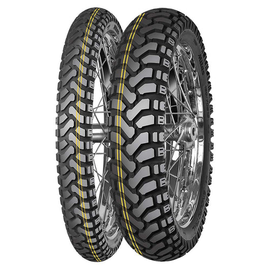 Pneumatico MITAS ENDURO TRAIL DAKAR 150/70B18 70H TL/TT R STRISCIA GIALLA DOT25
