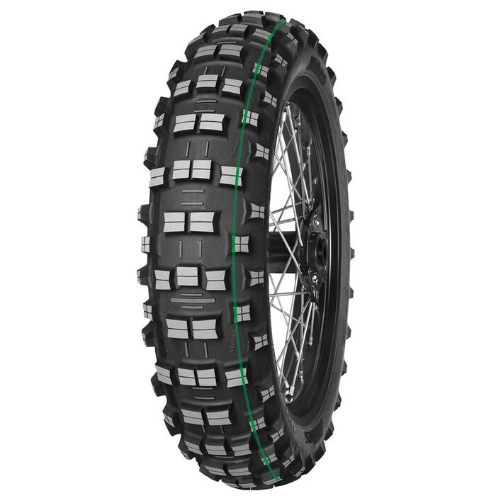 MITAS TERRA FORCE-EF SUPER LIGHT 120/90-18 65R TT R STRISCIA VERDE (TECHNICAL ENDURO) DOT25