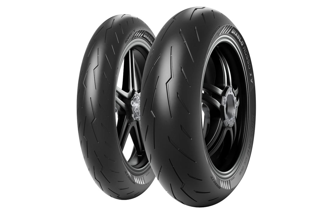 Pneumatico moto scooter PIRELLI DIABLO ROSSO 4 190/55ZR17 75W TL DOT24