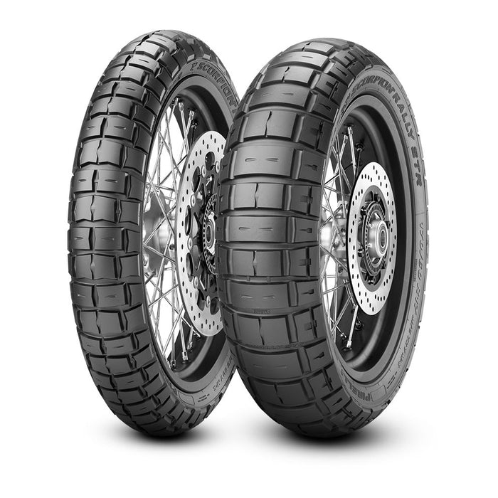 Pneumatico moto scooter PIRELLI SCORPION RALLY STR 150/70R17 69V TL