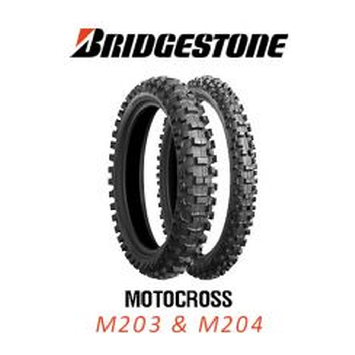 Pneumatico BRIDGESTONE MOTOCROSS M204 90/100-14 49M R TT