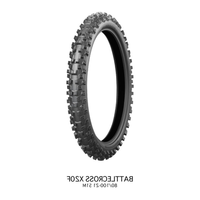 Pneumatico BRIDGESTONE BATTLECROSS X20 MORBIDA 100/90-19 57M NHS R TT